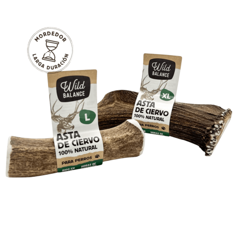Asta de ciervo entera XL Snack Natural Para Perros