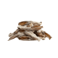 Pila de orejas de conejo secas con pelo para perro, snack natural masticable para limpieza intestinal, apto para dietas BARF.