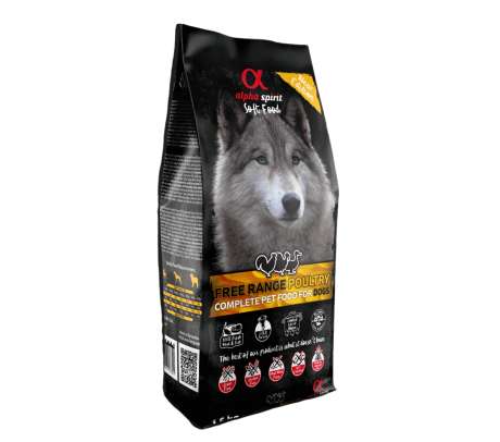 Pienso Soft Aves Perro Alpha Spirit Semihúmedo. Bolsa de Free Range Poultry.