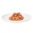 Lata de Comida Húmeda MjAMjAM de Pollo con Zanahorias para gatos, con textura paté y receta sin cereales.