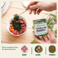 como usar espirulina organica wild balance en dieta barf pienso y comida humeda