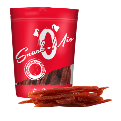 SnackOMio Tiras de Pechuga de Pato 70g Para Perros y Gatos