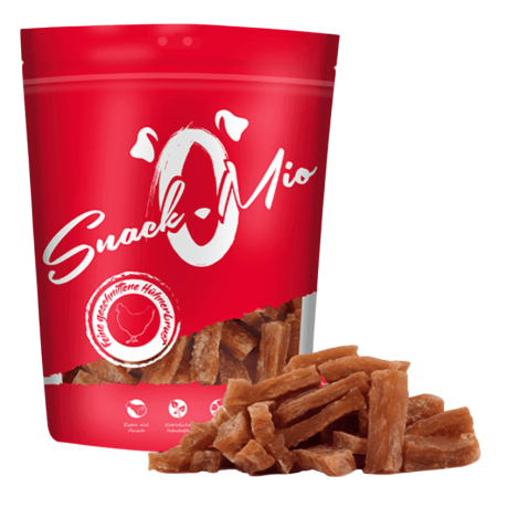 SnackOMio Pechuga de Pollo Cortada 70gr Para Perros