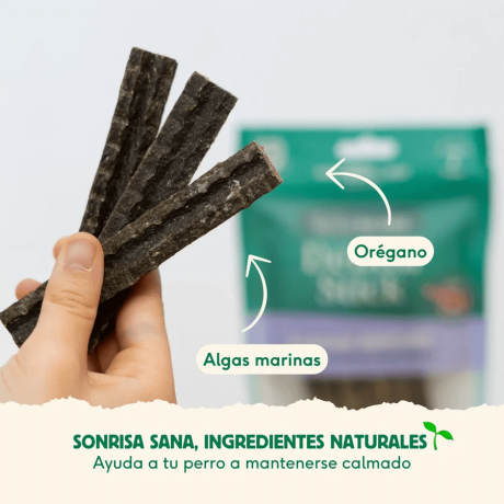 ingredientes naturales stick dental wild balance algas marinas y oregano para perros