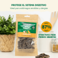 bolsa wild snacks digestivo de pato wild balance 75g premios naturales para perros con estómagos sensibles