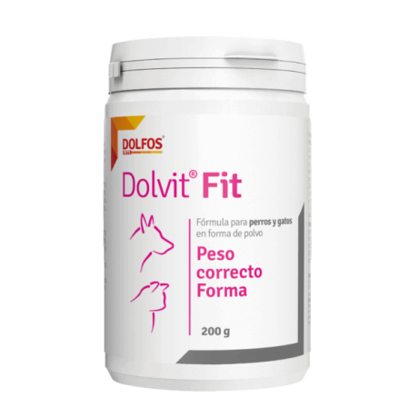 Beneficios para tu Mascota ✨ El uso de Dolvit® Fit puede ayudar a: Reducir el tejido adiposo (grasa corporal). Aumentar la masa muscular. Disminuir el riesgo de sobrepeso. Mejorar el rendimiento físico de tu mascota.