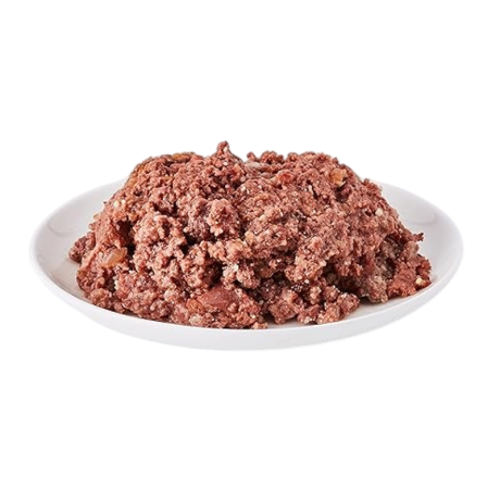 Lata de Comida Húmeda MjAMjAM de Ternera con Calabaza para gatos, con textura paté y receta sin cereales.