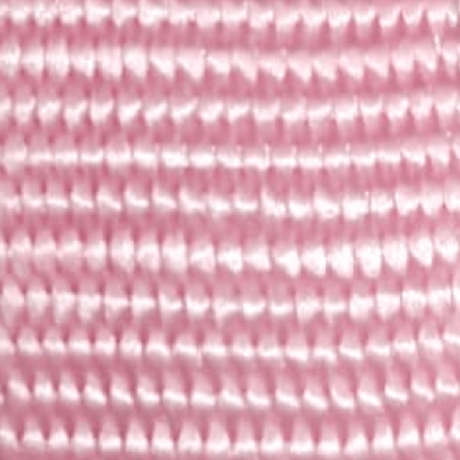 Detalle de la cinta de nylon color Flamingo (rosa pálido) de alta resistencia para el arnés anti-escape de 3 puntos en perros