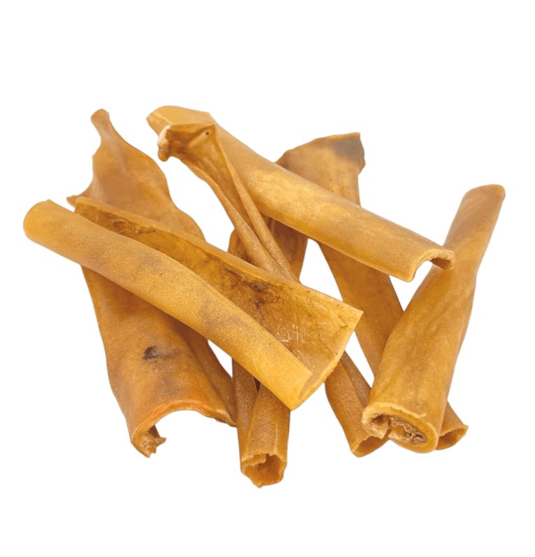 Varias tiras de Piel de Caballo deshidratada, snack natural e hipoalergénico para perros, 100 gramos.