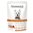 Paté Amanova Pollo Cachorro Puppy Exquisite Chicken. Alimento húmedo monoproteico.