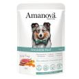 Paté Amanova Ternera Perro en bolsa. Alimento húmedo monoproteico Irresistible Beef.