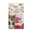Wraps Perro Ocultar Pastillas Balimex. Snack cremoso de Pollo y Pato, ideal para medicamentos.