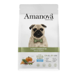 Pienso Amanova Conejo Puppy Digestivo. Conejo fresco para cachorros digestivos sensibles.