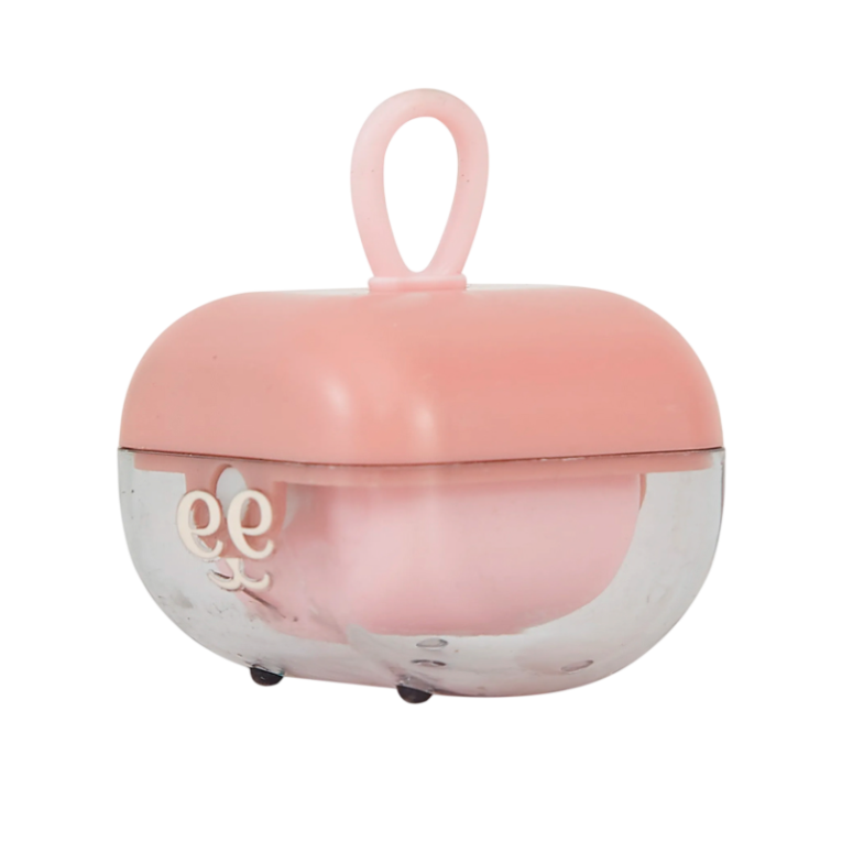 Quita Pelos Viaje Mascotas Freedog Lint&Go en color rosado, compacto y reutilizable para el pelo de perro.