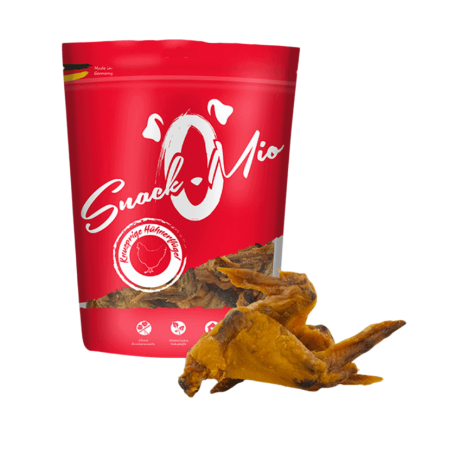 SnackOMio Alitas de Pollo Crujientes 500gr Para Perros