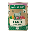 lata de comida humeda de cordero y verduras para perros
