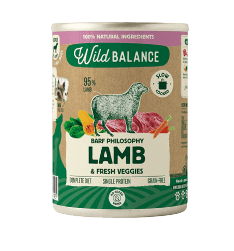 Wild Balance Lata de Cordero para Perros 400g Para Perros