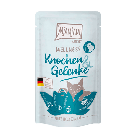 MjAMjAM Wellness Pollo Huesos y articulaciones 125g Para Gatos
