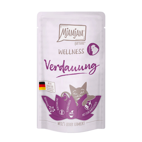 MjAMjAM Wellness Pollo Digestión 125g Para Gatos