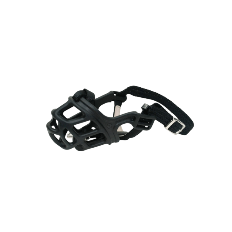 Bozal tipo cesta Zeus Alpha talla 2 para perros pequeños como Jack Russell o Dachshund en Piensos Anlú.