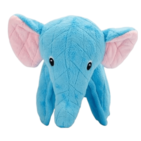 Peluche elefante para perros de la colección Zeus Safari con refuerzo de triple capa en Piensos Anlú.