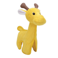 Peluche jirafa Zeus Safari para perros con cuello largo y costuras reforzadas en Piensos Anlú.