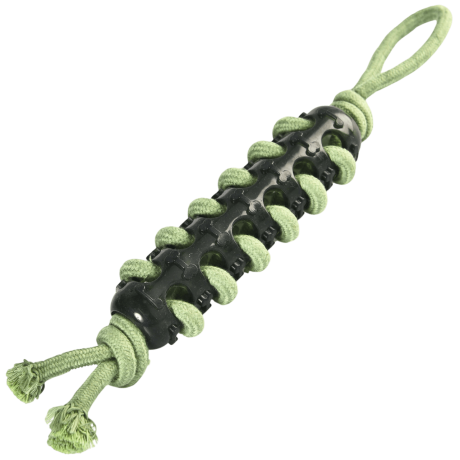 Juguete de cuerda trenzado Strong XT-DOG con mordedor central (46 cm) Para Perros
