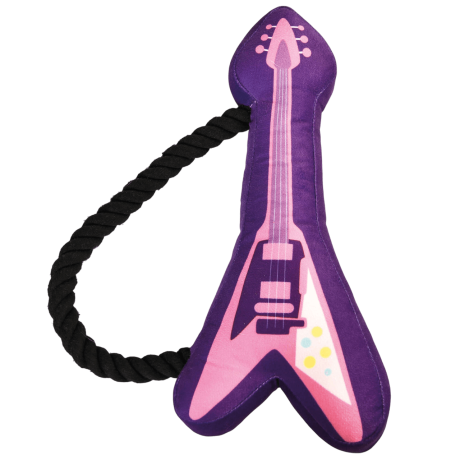 Juguete guitarra lila Premier DOG (30 cm) Para Perros
