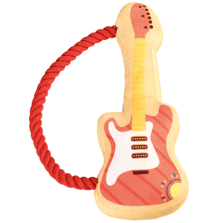 Juguete guitarra naranja Premier DOG (30 cm) Para Perros