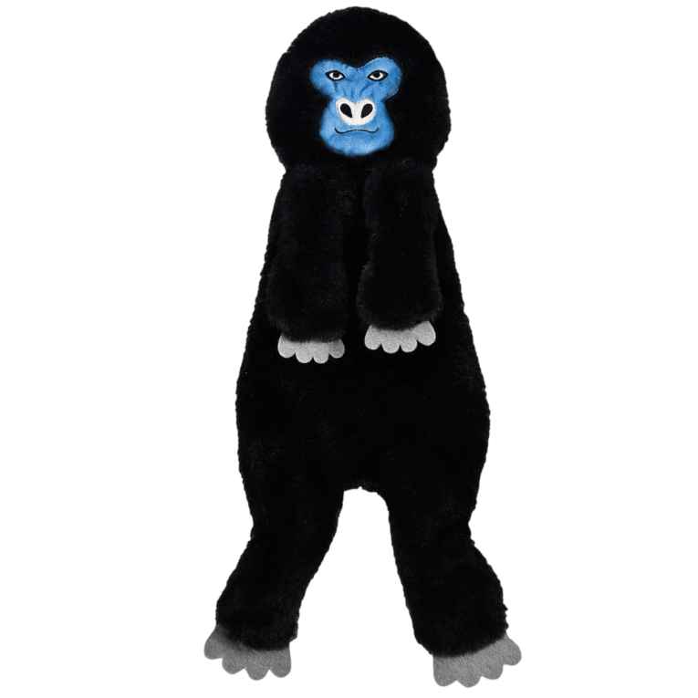 Juguete para perro con forma de mono negro sin relleno con patas largas serie Premier DOG en Piensos Anlú.
