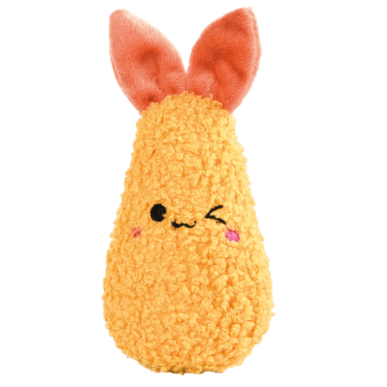 Juguete de peluche nigiri de salmón con sonido ultrasónico silencioso para humanos de Premier DOG en Anlú.