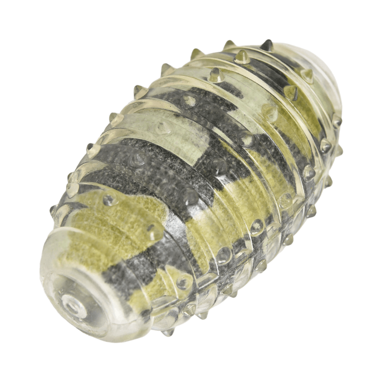 Pelota de rugby para perro con diseño camuflaje militar desierto serie XT-DOG de 9,5 cm en Anlú.