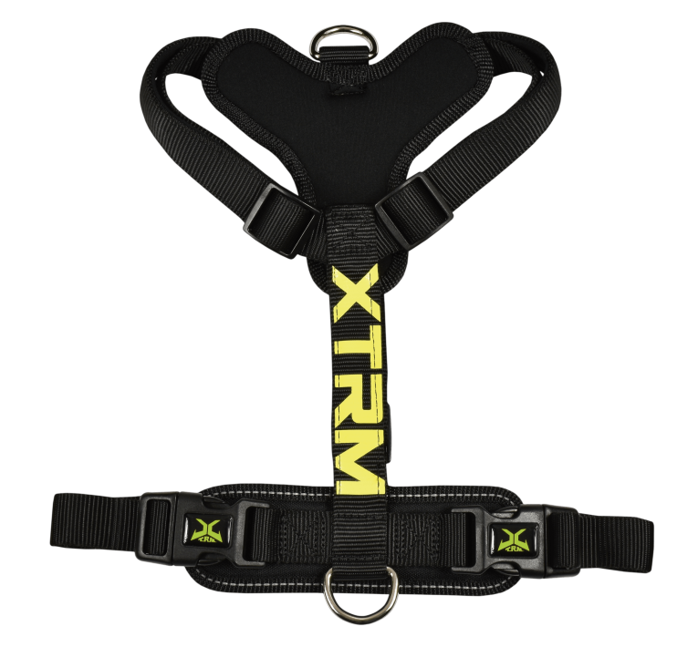 Arnés Nayeco X-TRM Cronos en negro para perro