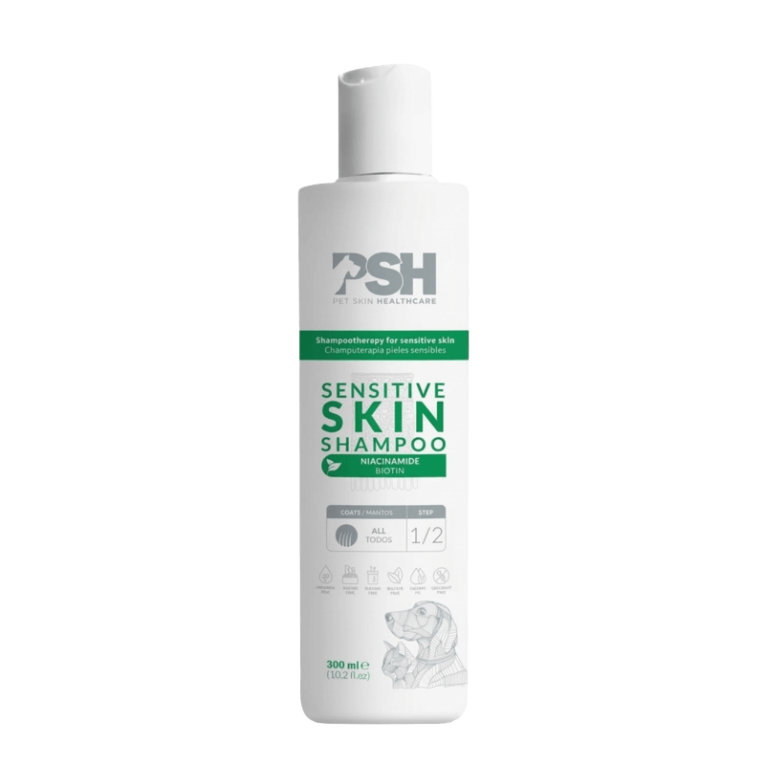 Champú Sensitive Skin para Perros y Gatos - Pieles Reactivas y Atópicas para perro y gato