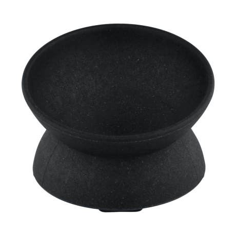 Comedero de Bambú Elevado Negro Basic para Perros y Gatos