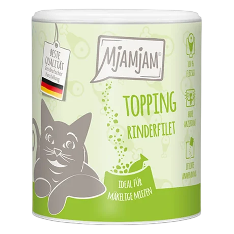 MjAMjAM Topping Filete de Ternera 60gr Para Perros y Gatos