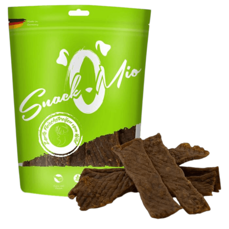 Tiras de Ciervo SnackOMio Snack Natural 125gr para Perros