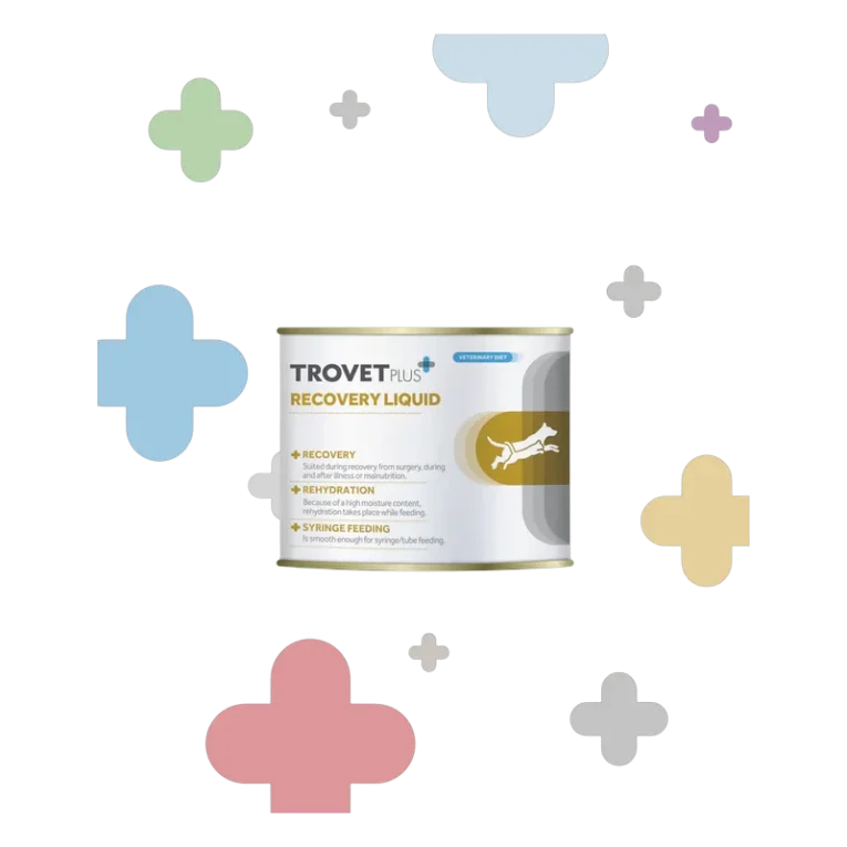 Trovet Plus Recovery Liquid, alimento dietético líquido de recuperación para perros y gatos – 190 g