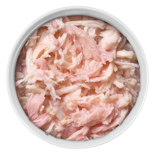 Lata de comida húmeda Amanova natural & tasty para gatos de pollo y atún