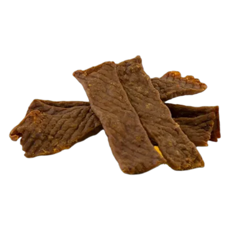 Tiras tiernas de carne SnackOMio para perros, snack natural