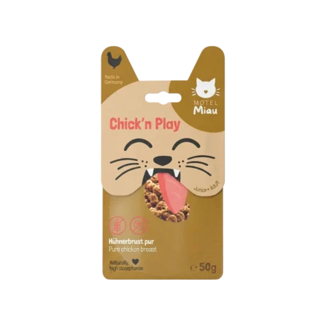 Motel Miau Chick'n Play Pollo 50gr Snack para Gatos