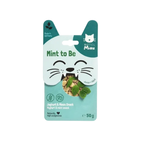 Motel Miau Mint to Be Patata, Yogur y Menta 50gr Snack para Gatos