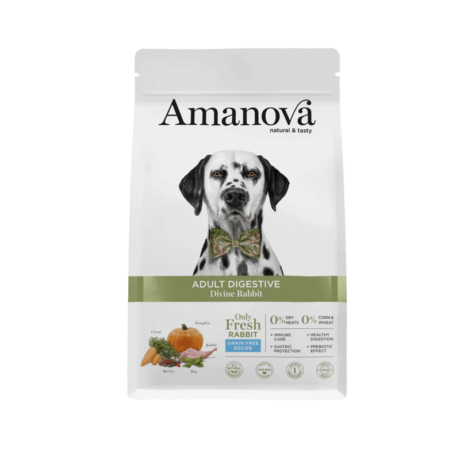 Amanova Grain Free Conejo con Calabaza Para Perros