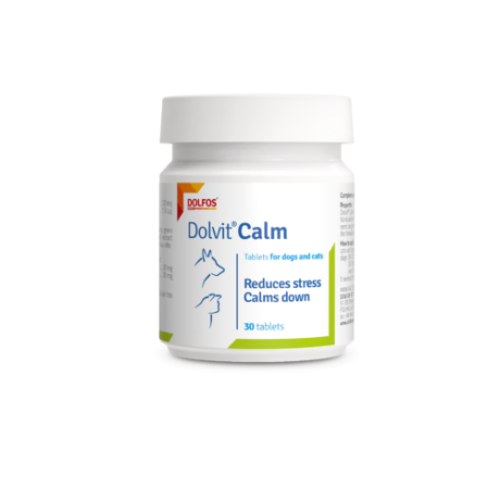 Dolfos Dolvit Calm Suplemento calmante 30 comprimidos Para Perros