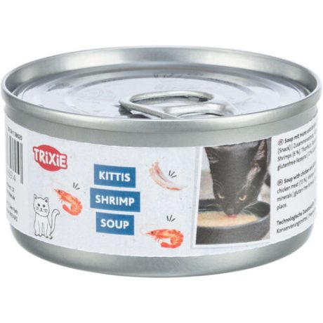 Trixie Sopa de Pollo con Gambas 80gr Para Gatos