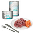 MjAMjAM Paté: La opción más natural para tu gato Elaborado con ingredientes de alta calidad, nuestro paté MjAMjAM ofrece una nutrición completa y equilibrada. La textura suave y aterciopelada, junto con el intenso sabor a carne, hacen de este alimento una experiencia gourmet para tu gato. Las verduras añaden vitaminas y minerales esenciales para una vida sana y activa.