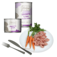 MjAMjAM Paté: La opción más natural para tu gato Elaborado con ingredientes de alta calidad, nuestro paté MjAMjAM ofrece una nutrición completa y equilibrada. La textura suave y aterciopelada, junto con el intenso sabor a carne, hacen de este alimento una experiencia gourmet para tu gato. Las verduras añaden vitaminas y minerales esenciales para una vida sana y activa.