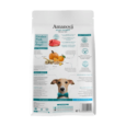 Composición Cerdo ibérico preparado en fresco 68% (usamos 140 kg de cerdo ibérico preparado en fresco para producir 100 kg de nuestro producto), patata deshidratada, guisantes verdes enteros, fibra de manzana, aceite de pollo (protegido con tocoferoles naturales), hidrolizado de hígado de cerdo, minerales, levaduras (Saccharomyces cerevisiae), semillas de lino (fuente natural de ácidos grasos ω3),aceite de pescado (protegido con tocoferoles naturales), tapioca, boniato, glucosamina 1400 mg/kg, brócoli deshidratado, kale deshidratada, arándanos rojos, spirulina, alga kelp, krill del antártico, calabaza deshidratada 1000 mg/kg, zanahoria blanca 1000 mg/kg, jengibre 1000 mg/kg, achicoria (fuente de FOS) 1000 mg/kg, condroitina 1000 mg/kg, pared celular hidrolizada de levaduras (fuente de MOS) 1000 mg/kg, romero, Yucca schidigera, naranja deshidratada 500 mg/kg. Componentes analíticos proteína bruta 26,00%, grasa bruta 16,00%, ácidos grasos omega-3 0,50%, ácidos grasos omega-6 2,30%, fibra bruta 4,00%, ceniza bruta 7,50%, calcio 1,40%, fósforo 1,00%, energía metabolizable 3730 kcal/kg. Aditivos nutricionales vitamina A 22500 UI/kg, vitamina D3 1800 UI/kg, vitamina E 450 mg/kg, vitamina C 100 mg/kg, hierro (quelato de hierro (II) de aminoácidos, hidratado) 63 mg/kg, cobre (quelato de cobre (II) de aminoácidos, hidratado) 5 mg/kg, manganeso (quelato de manganeso de aminoácidos, hidratado) 24 mg/kg,zinc (quelato de zinc de aminoácidos, hidratado) 85 mg/kg, selenio (levadura selenizada Saccharomyces cerevisiae NCYC R397, inactivada, complejo de levadura de selenio) 0,20 mg/kg, taurina 300 mg/kg, L-carnitina 50 mg/kg. Aditivos tecnológicos Antioxidantes: extractos de tocoferol de aceites vegetales. Los Aditivos zootécnicos Probiótico Bacillus velezensis C-3102 (DSM 15544) 1 x 109 UFC/kg ¡Deleita el paladar de tu perro con Amanova Adult Exigent Cerdo y Calabaza! Este pienso es la elección perfecta para perros con apetitos exigentes, ofreciendo un sabor irresistible y una nutrición completa y equilibrada. ¡Tu perro te lo agradecerá!