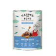 Envase de albóndigas para perros Harper and Bone Ocean Wonders sabor pescado salmón y atún.