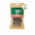 Snack natural Wild Balance para perros mayores, diseñado para potenciar las defensas. Resalta su alto contenido de ternera (91% de la receta).
